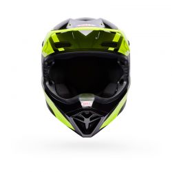 KASK MOTOCYKLOWY BELL MX-10 MIPS TALON YELLOW BLACK 