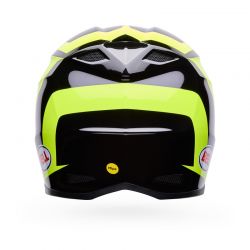 KASK MOTOCYKLOWY BELL MX-10 MIPS TALON YELLOW BLACK 