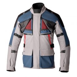 KURTKA MOTOCYKLOWA TEKSTYLNA RST PRO SERIES VULCAN SILVER BLUE 