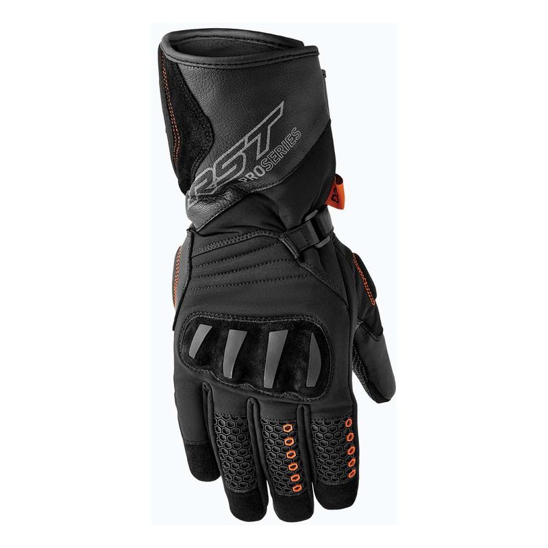 RĘKAWICE MOTOCYKLOWE RST PRO SERIES ARTIC D3O WP BLACK 