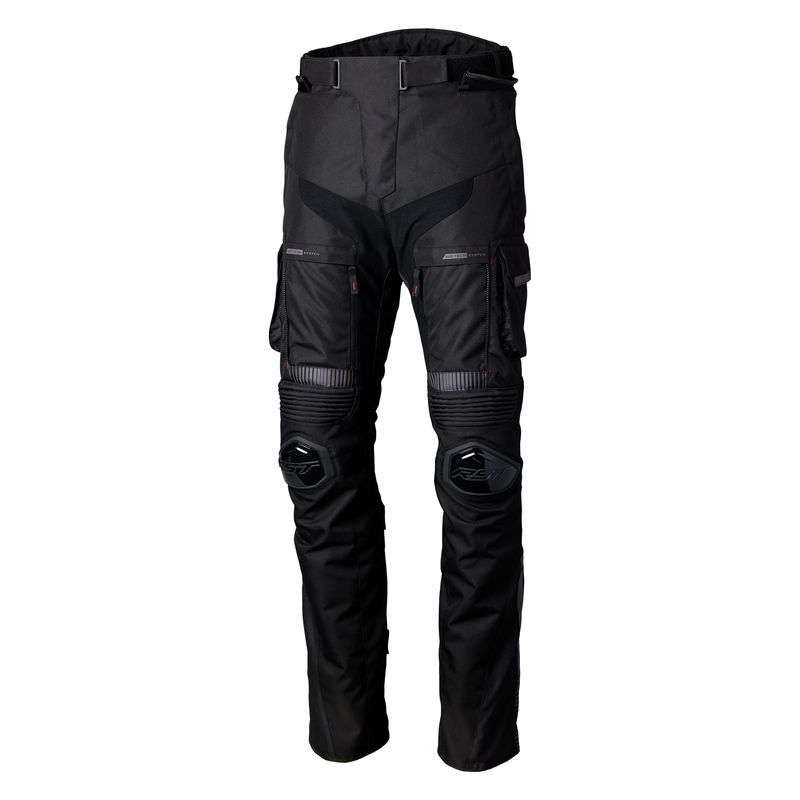 SPODNIE MOTOCYKLOWE TEKSTYLNE RST RANGER BLACK 