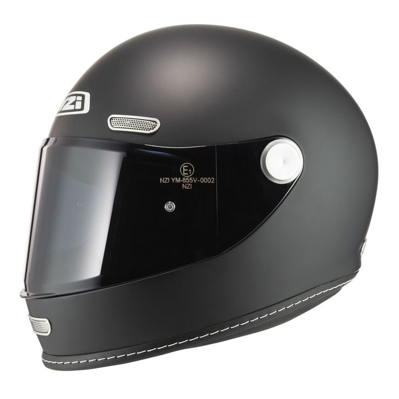 KASK MOTOCYKLOWY NZI REVIVAL MATT BLACK 