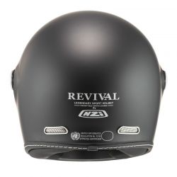 KASK MOTOCYKLOWY NZI REVIVAL MATT BLACK 
