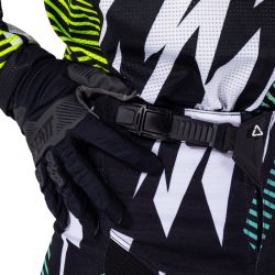 STRÓJ OFFROADOWY BLUZA I SPODNIE JUNIOR LEATT RIDE KIT 3.5 STORM TEAL 