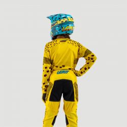 STRÓJ OFFROADOWY BLUZA I SPODNIE JUNIOR LEATT RIDE KIT 3.5 CHEETAH 