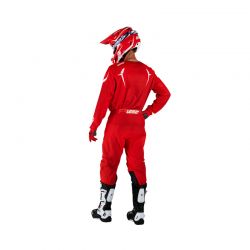 STRÓJ OFFROADOWY BLUZA I SPODNIE LEATT RIDE KIT MOTO 3.5 RED 