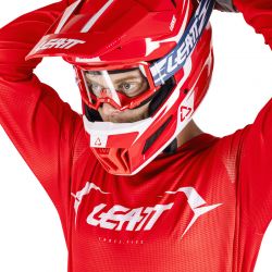 STRÓJ OFFROADOWY BLUZA I SPODNIE LEATT RIDE KIT MOTO 3.5 RED 