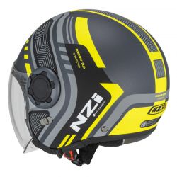 KASK MOTOCYKLOWY NZI RINGWAY 2 DUO CONNECTED ANTRACITE GREY MATT 