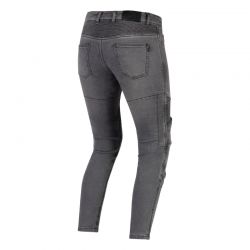 JEANSY MOTOCYKLOWE DAMSKIE OZONE ROXY WASHED BLACK 34/30