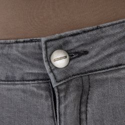 JEANSY MOTOCYKLOWE DAMSKIE OZONE ROXY WASHED BLACK 34/30