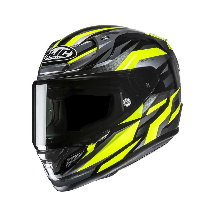 KASK MOTOCYKLOWY HJC RPHA12 DRAVIX BLACK YELLOW 