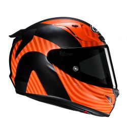 KASK MOTOCYKLOWY HJC RPHA12 OTTIN GREEN ORANGE 
