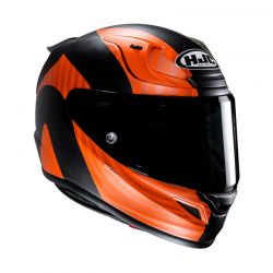 KASK MOTOCYKLOWY HJC RPHA12 OTTIN GREEN ORANGE 