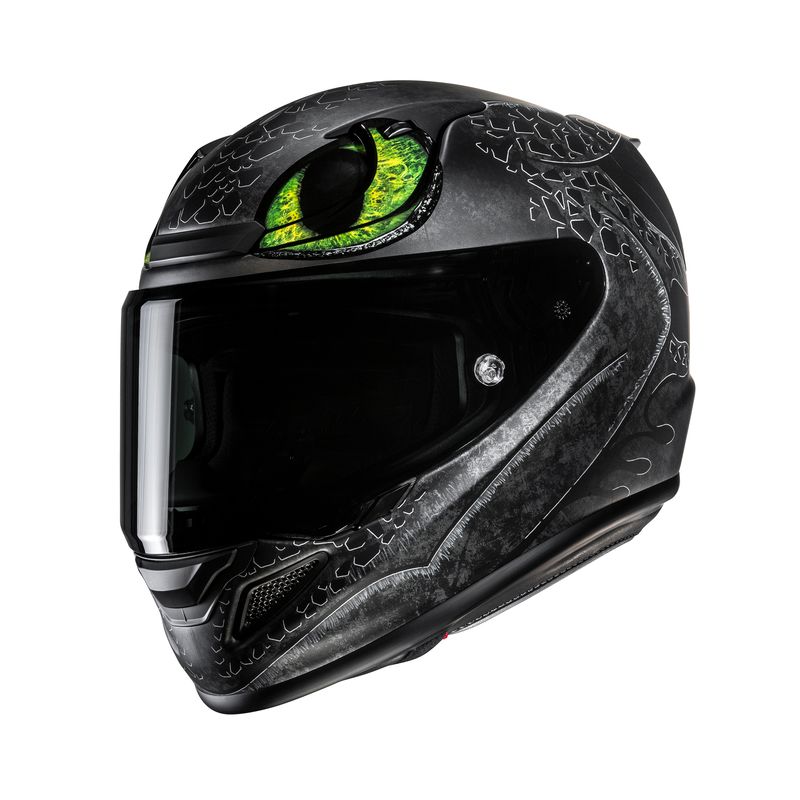 KASK MOTOCYKLOWY HJC RPHA12 TOOTHLESS 2 UNIVERSAL BLACK 