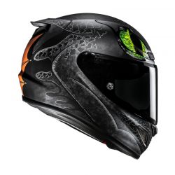 KASK MOTOCYKLOWY HJC RPHA12 TOOTHLESS 2 UNIVERSAL BLACK 