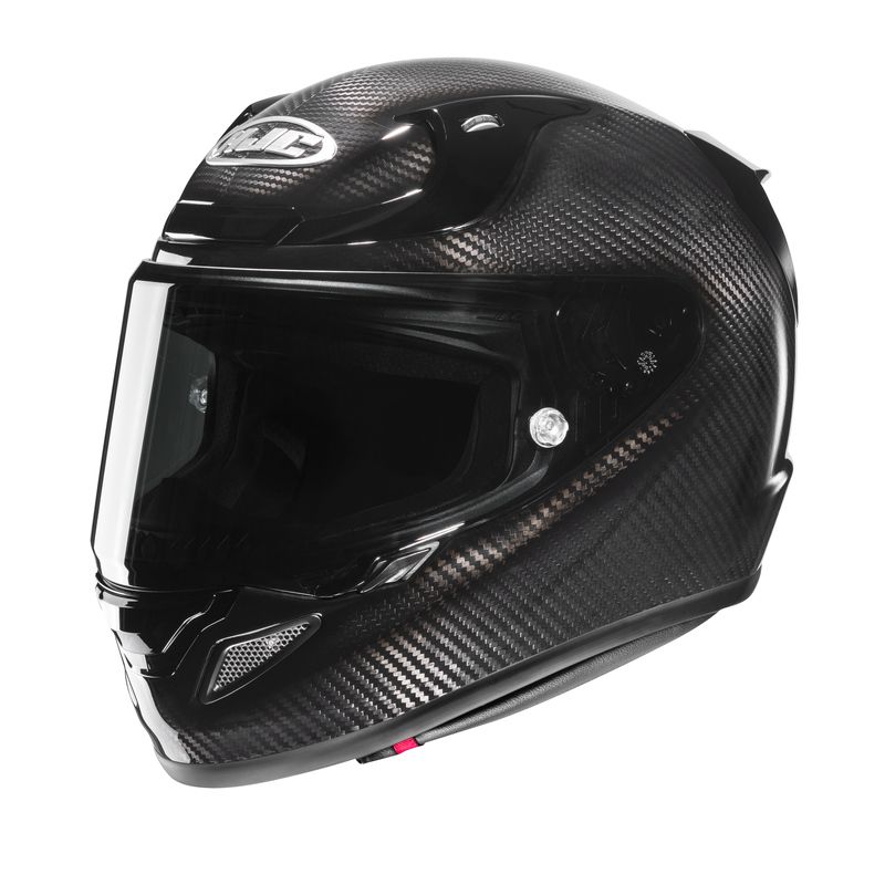 KASK MOTOCYKLOWY HJC RPHA12 SOLID CARBON BLACK 