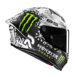 KASK MOTOCYKLOWY HJC RPHA1 V2 CARBON QUARTARARO SNOW DIABLO REPLICA BLACK WHITE 