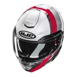 KASK MOTOCYKLOWY HJC RPHA91 FENSH WHITE RED 