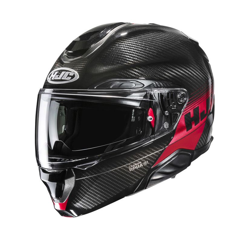 KASK MOTOCYKLOWY HJC RPHA91 CARBON ELIG RED 
