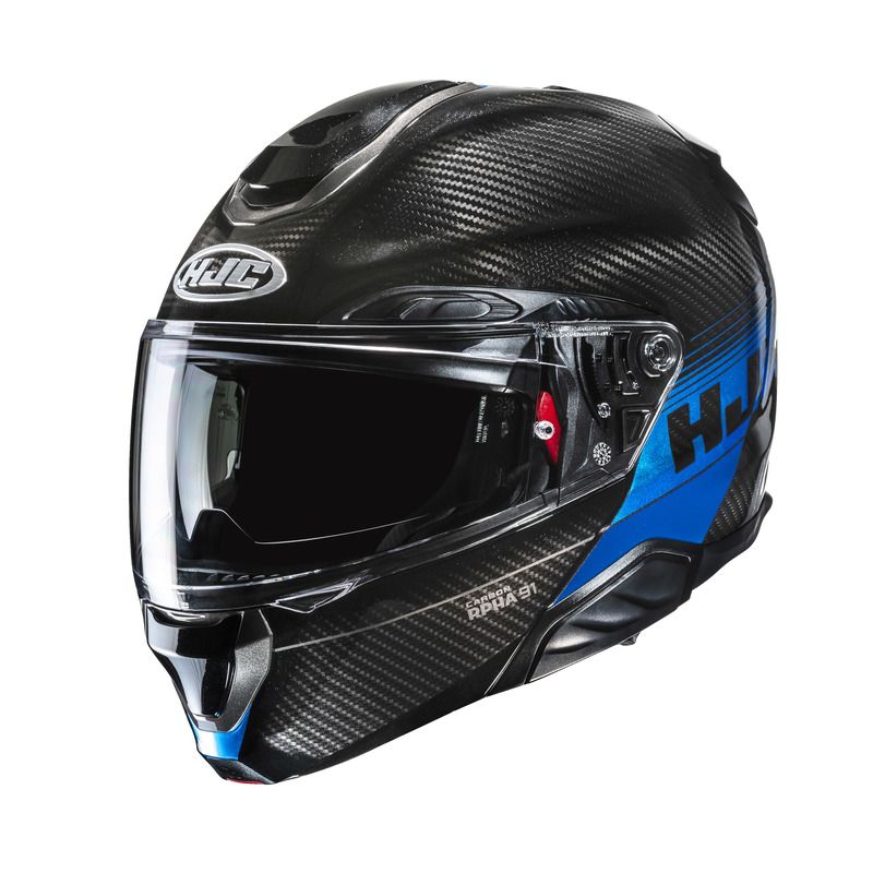 KASK MOTOCYKLOWY HJC RPHA91 CARBON ELIG BLUE 