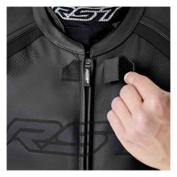 KOMBINEZON MOTOCYKLOWY JEDNOCZĘŚCIOWY RST S1 D3O BLACK BLACK BLACK 