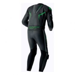 KOMBINEZON MOTOCYKLOWY JEDNOCZĘŚCIOWY RST S1 D3O BLACK GREY FLUO GREEN 