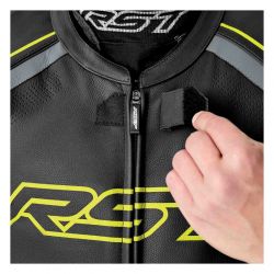 KOMBINEZON MOTOCYKLOWY JEDNOCZĘŚCIOWY RST S1 D3O BLACK GREY FLO YELLOW 