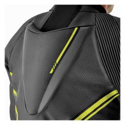 KOMBINEZON MOTOCYKLOWY JEDNOCZĘŚCIOWY RST S1 D3O BLACK GREY FLO YELLOW 