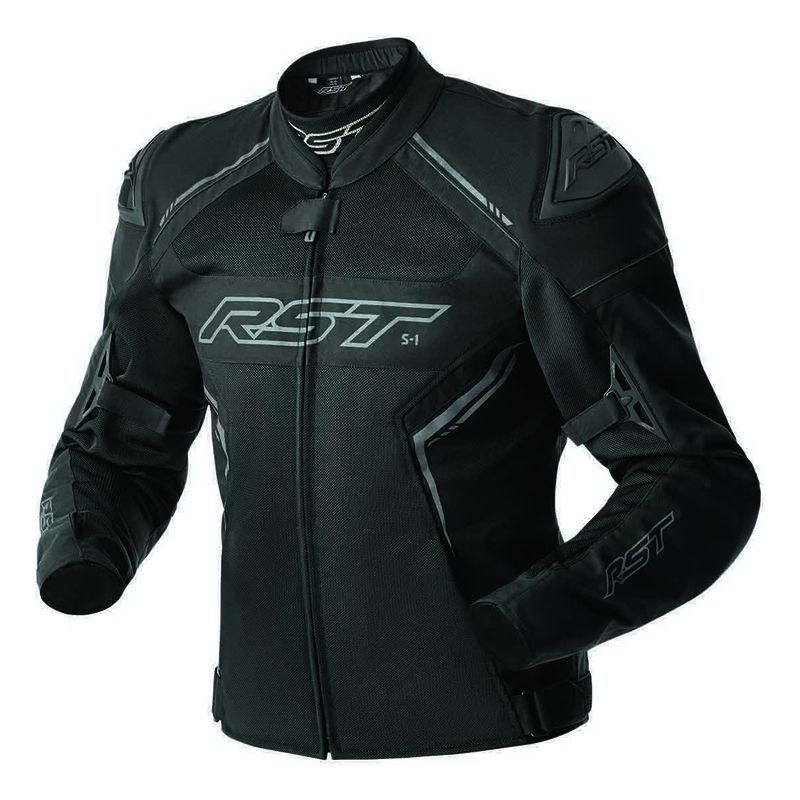 KURTKA MOTOCYKLOWA TEKSTYLNA RST S1 MESH D3O BLACK BLACK BLACK 