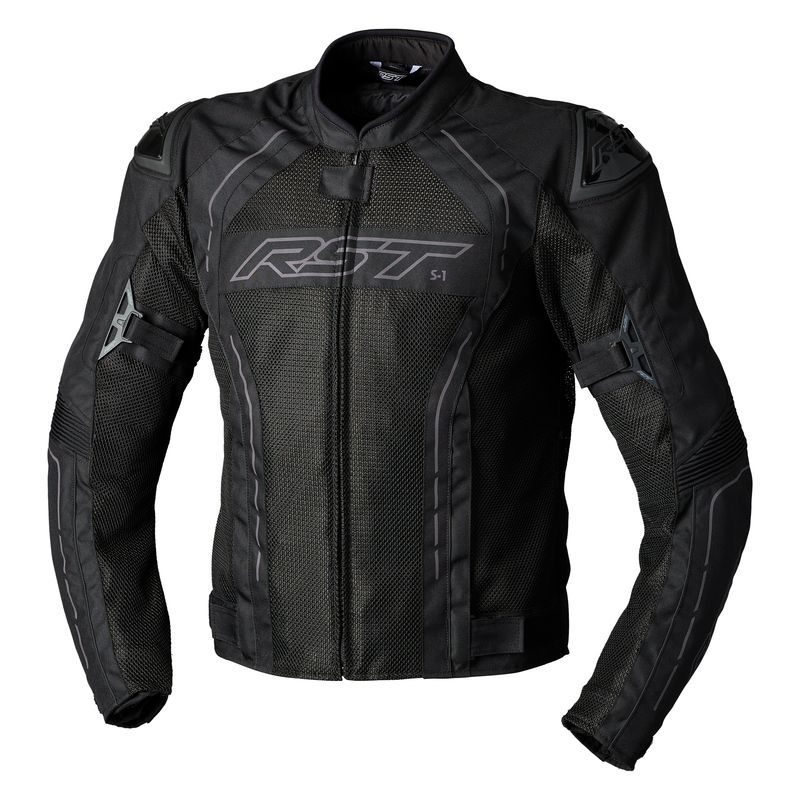 KURTKA MOTOCYKLOWA TEKSTYLNA RST S1 MESH BLACK BLACK 