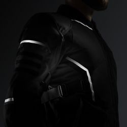 KURTKA MOTOCYKLOWA TEKSTYLNA REBELHORN SCANDAL 3 BLACK 