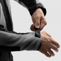 KURTKA MOTOCYKLOWA TEKSTYLNA REBELHORN SCANDAL 3 BLACK GREY FLUO YELLOW 