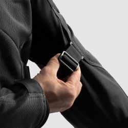 KURTKA MOTOCYKLOWA TEKSTYLNA REBELHORN SCANDAL 3 DARK GREY BLACK RED 