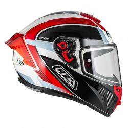 KASK MOTOCYKLOWY NZI TRENDY STREAM RAPID WHITE RED BLUE RED S 
