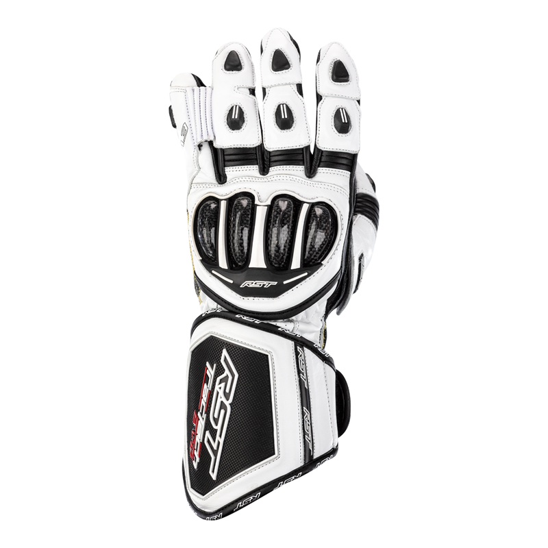 RĘKAWICE MOTOCYKLOWE RST TRACTECH EVO 4 WHITE WHITE BLACK 