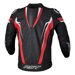 KURTKA MOTOCYKLOWA SKÓRZANA RST TRACTECH EVO 5 RED BLACK WHITE 