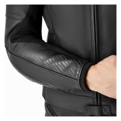 KURTKA MOTOCYKLOWA SKÓRZANA RST TRACTECH EVO D3O BLACK BLACK BLACK 