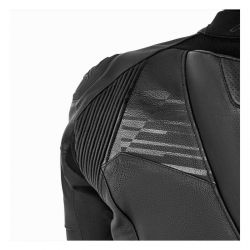 KURTKA MOTOCYKLOWA SKÓRZANA RST TRACTECH EVO D3O BLACK BLACK BLACK 