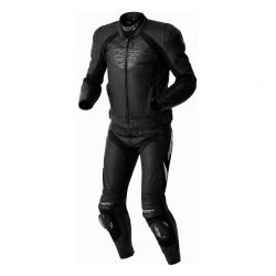 KURTKA MOTOCYKLOWA SKÓRZANA RST TRACTECH EVO D3O BLACK BLACK BLACK 