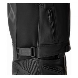 KURTKA MOTOCYKLOWA SKÓRZANA RST TRACTECH EVO D3O BLACK BLUE 