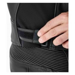 KURTKA MOTOCYKLOWA SKÓRZANA RST TRACTECH EVO D3O BLACK BLUE 