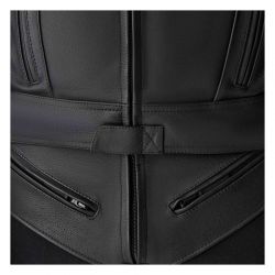 KURTKA MOTOCYKLOWA SKÓRZANA RST TRACTECH EVO D3O BLACK FLUO RED 