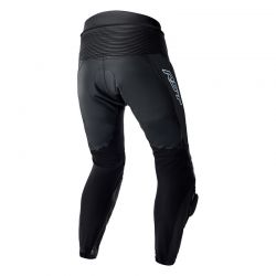 SPODNIE MOTOCYKLOWE SKÓRZANE RST TRACTECH EVO D3O BLACK WHITE 