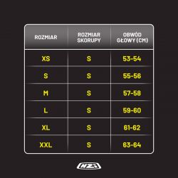 KASK MOTOCYKLOWY NZI TRENDY STREAM FLAG BLACK GOLD MATT 