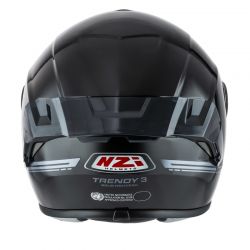 KASK MOTOCYKLOWY NZI TRENDY STREAM SOLID NOUVEAU BLACK 