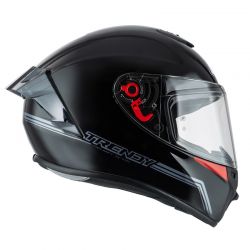KASK MOTOCYKLOWY NZI TRENDY STREAM SOLID NOUVEAU BLACK 