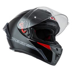 KASK MOTOCYKLOWY NZI TRENDY STREAM SOLID NOUVEAU BLACK 