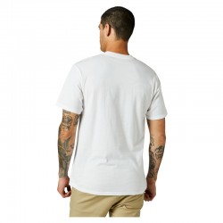 T-SHIRT FOX HEAD SPLITTER PREMIUM OPTICAL WHITE  ENDURO CROSS