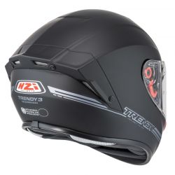 KASK MOTOCYKLOWY NZI TRENDY STREAM SOLID NOUVEAU MATT BLACK 