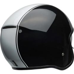 KASK MOTOCYKLOWY BELL TX501 ECE6 RALLY BLACK WHITE 
